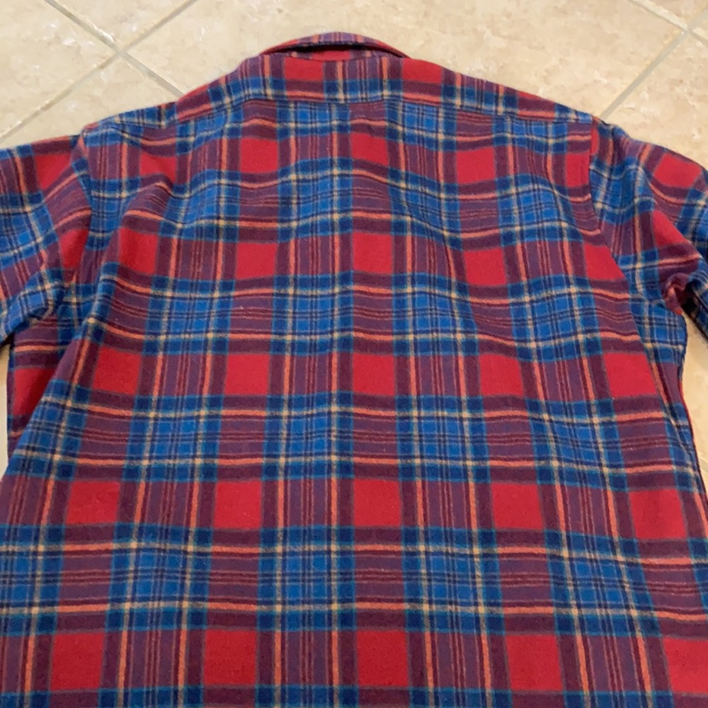 Like new Pendleton Virgin Wool Plaid Flannel Shir… - image 9